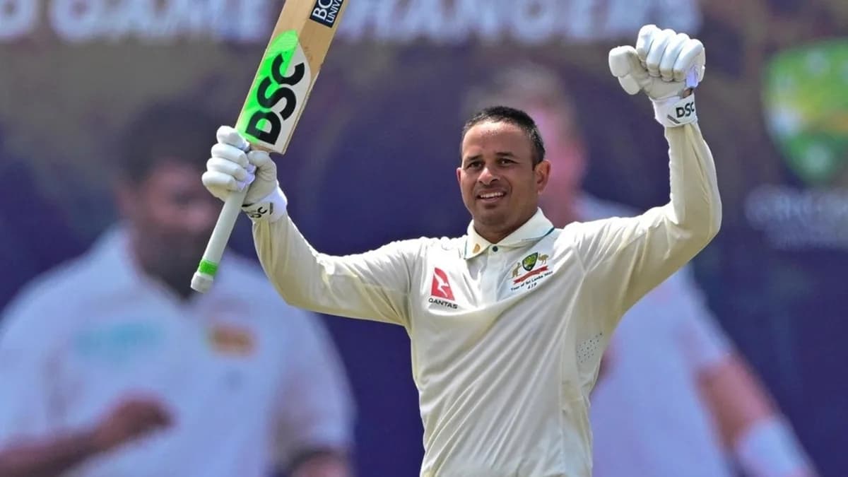 SL vs AUS: 38 साल की उम्र में उस्मान ख्वाजा ने जड़ा दोहरा शतक, बने इस खास इस लिस्ट का हिस्सा