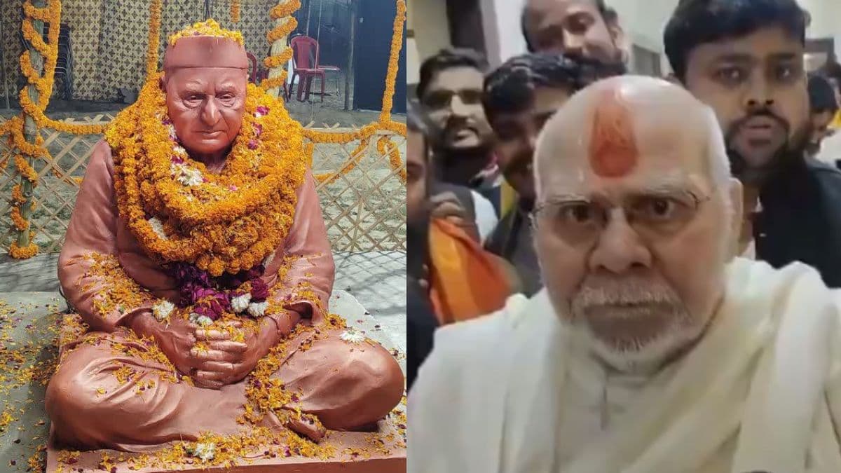 मुलायम सिंह प्रतिमा विवाद पर बोले पीठाधीश्वर ज्ञानदास, 'वह साधु नहीं बकवास हैं...'