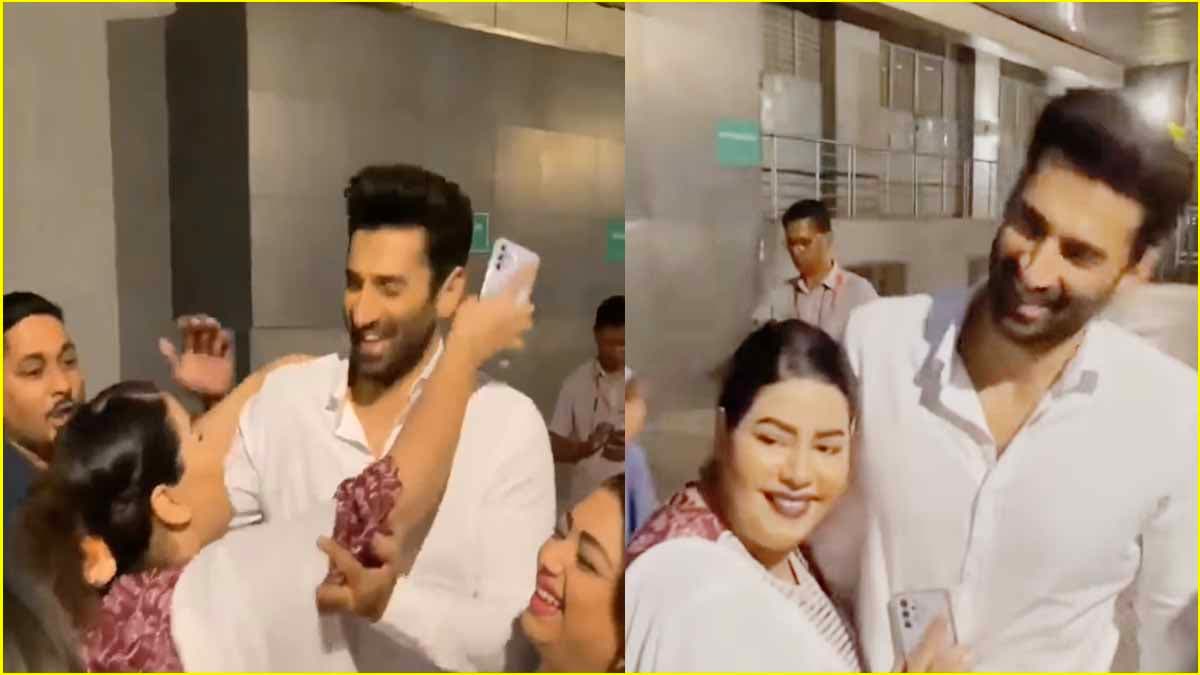 Aditya Roy Kapur को Kiss करने के लिए टूट पड़ी फीमेल फैन, अनकंफर्टेबल हुए एक्टर