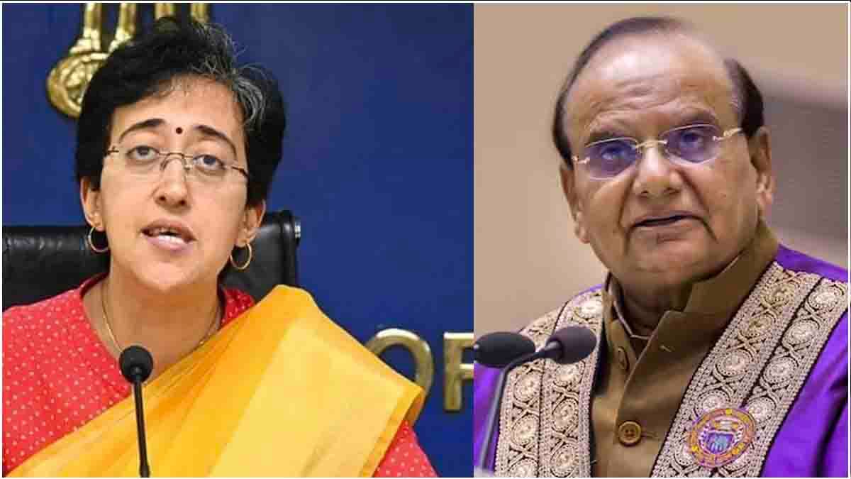 दिल्ली में AAP की हार पर LG सक्सेना ने ऐसा क्या कहा? खामोश हुईं आतिशी
