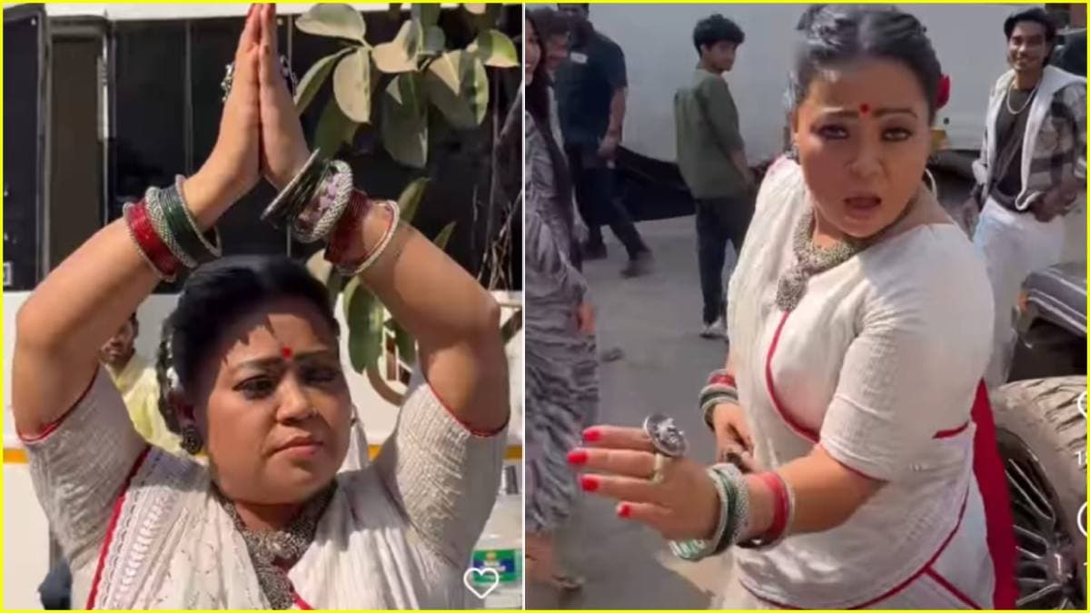 Gangubai के लुक में नजर आईं Bharti Singh, देखें कॉमेडियन का वायरल वीडियो