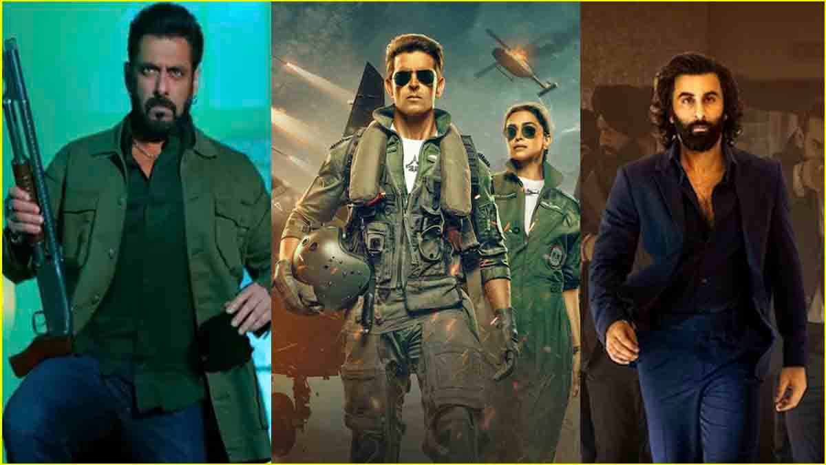 Fighter से लेकर Animal तक... 24 घंटे में सबसे ज्यादा देखे गए इन फिल्मों के टीजर