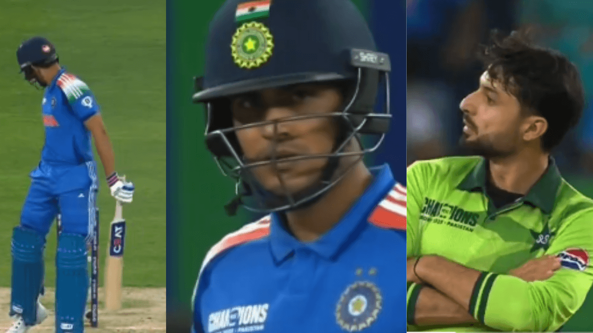 IND vs PAK: पाकिस्तानी गेंदबाज ने की हदें पार, शुभमन गिल को बोल्ड कर किया ऐसा इशारा
