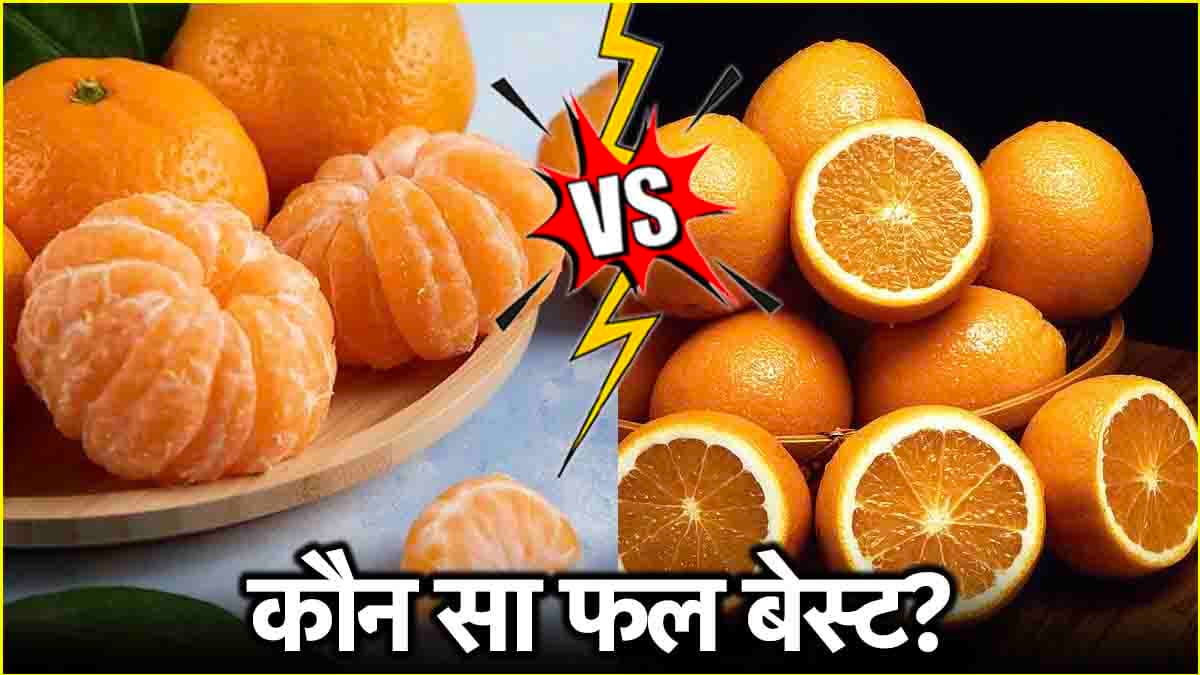 Kinnow Vs Orange: विटामिन-सी के लिए कौन सा फल खाना ज्यादा सही? जानें फायदे