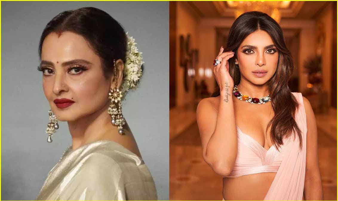 Siddharth Chopra की शादी में Rekha की किस चीज ने खींचा लोगों का ध्यान? Priyanka Chopra के वेडिंग लुक से है जुड़ा