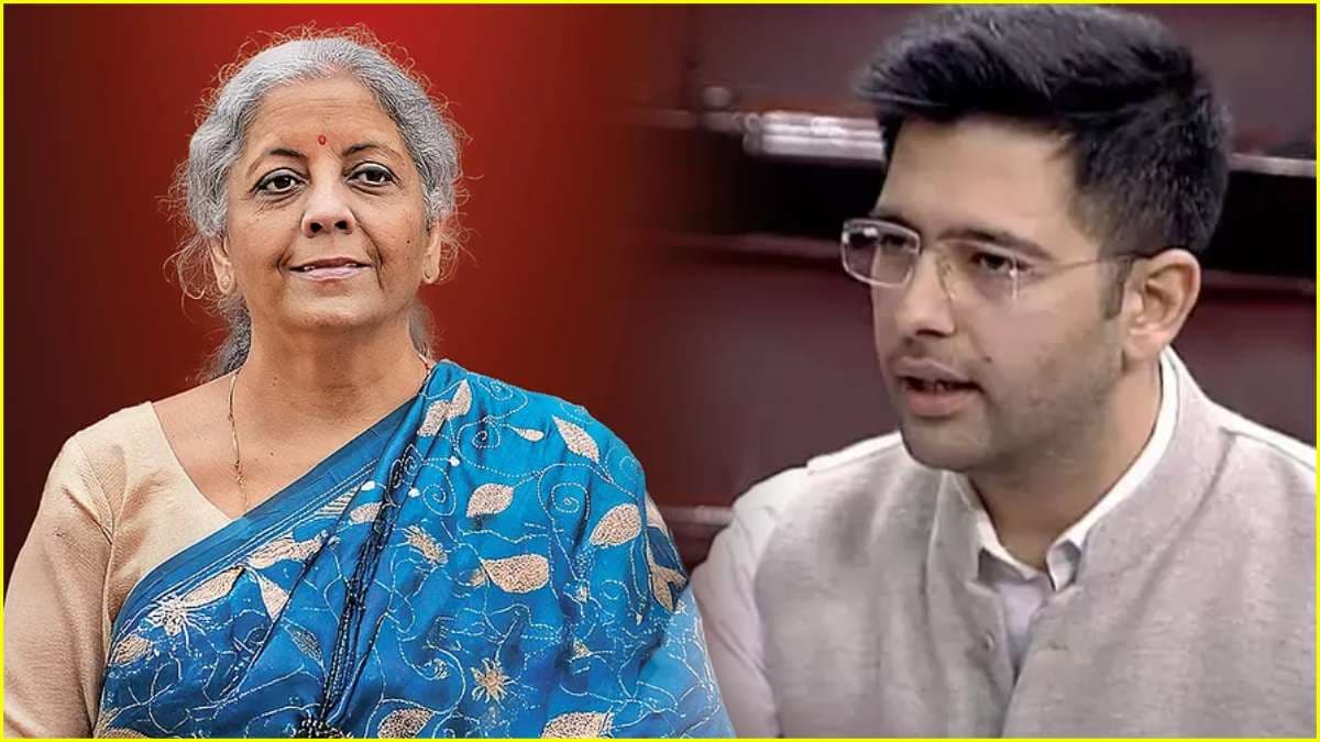 सांसद राघव चड्ढा ने वित्त मंत्री को दिया जवाब, समझाया- कैसे टैक्स छूट से मिडिल क्लास को किया गुमराह?