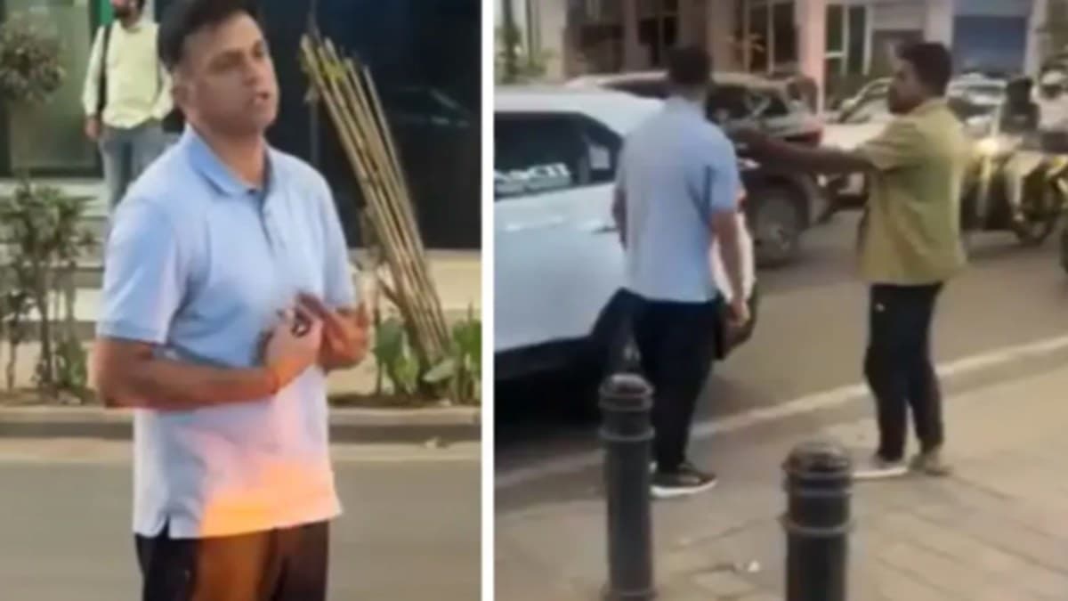 VIDEO: लोडिंग ऑटो ने Rahul Dravid की कार को पीछे से मारी टक्कर, गुस्से में दिखे पूर्व भारतीय कप्तान