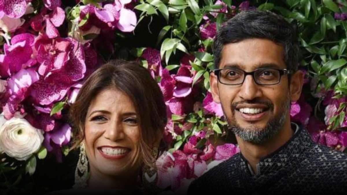 Google के CEO सुंदर पिचाई की पत्नी कौन? जिनके पिता ने 75 की उम्र में की थी दूसरी शादी