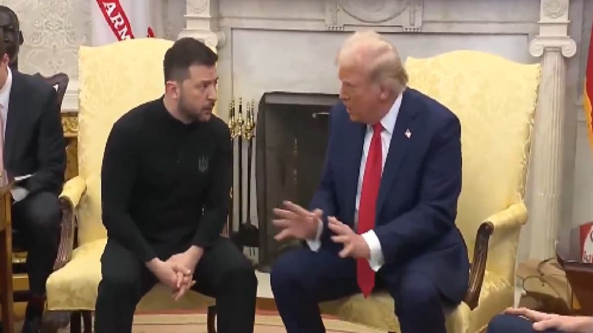 Trump और Zelensky के बीच व्हाइट हाउस में तीखी बहस, US राष्ट्रपति बोले- आपको रूस से समझौता करना ही होगा