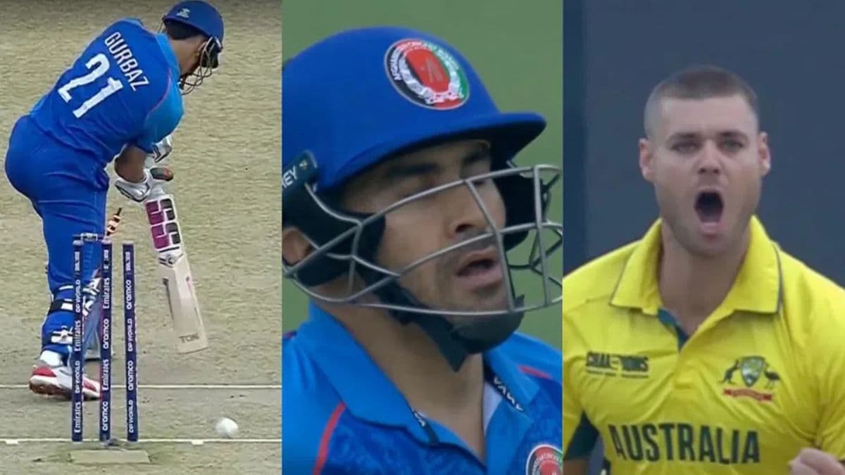 AFG vs AUS: हवा में लहराई गेंद और चारों खाने चित हुए गुरबाज, स्पेंसर जॉनसन की धांसू यॉर्कर ने लूटी महफिल