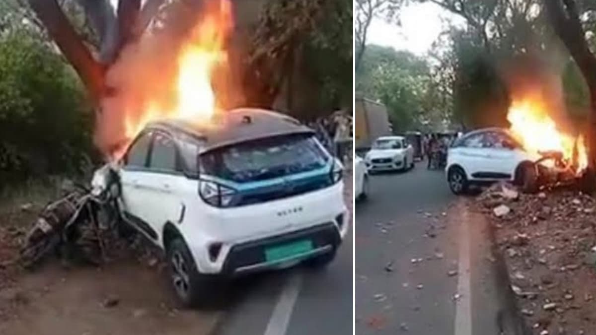 Electric car meets accident: अगर इलेक्ट्रिक कार का एक्सीडेंट हो जाए और आग लग जाये तो क्या करें?