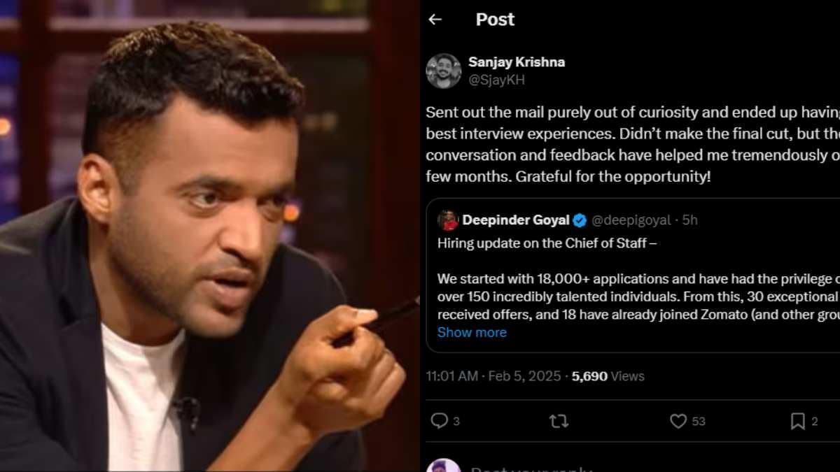 Zomato चीफ ऑफ स्टाफ पद विवाद के बीच इंटरव्यू देने वाला शख्स आया सामने, बताई ये सच्चाई
