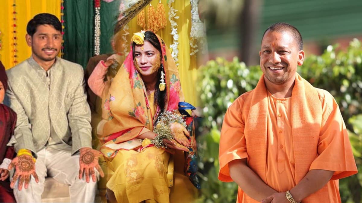 योगी आदित्यनाथ की भतीजी की शादी पर तस्वीरें सोशल मीडिया पर वायरल, कौन हैं दामाद