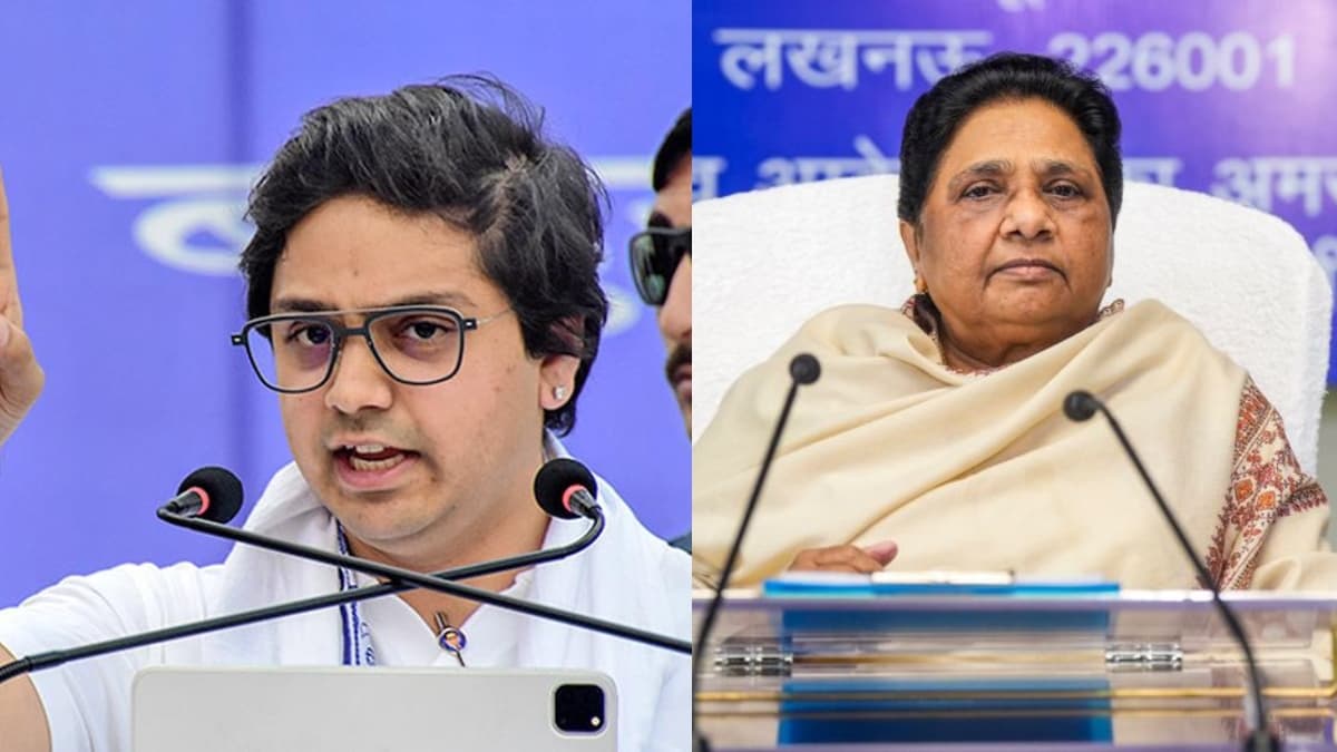 BSP से हटाने के मायावती के फैसले पर क्या बोले आकाश? भतीजे की पहली प्रतिक्रिया