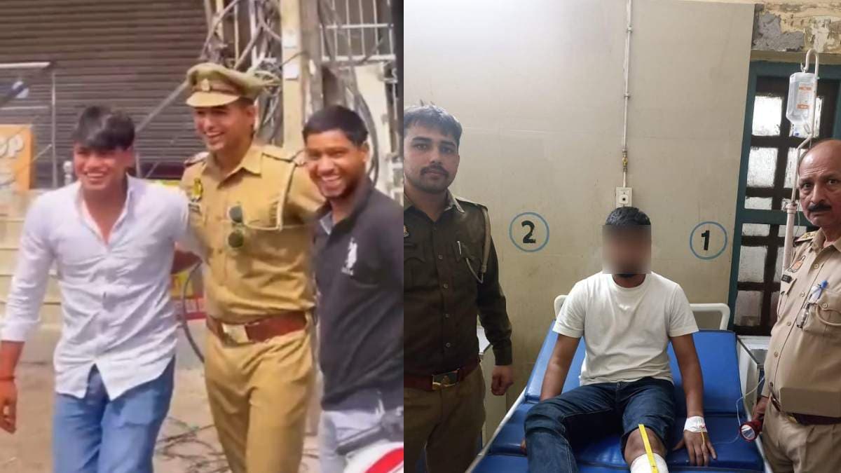 जिनके साथ रील बनाती दिखी पुलिस, उसी का किया एनकाउंटर; वीडियो वायरल