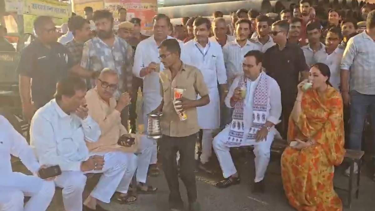 जूस की दुकान पर पहुंचे सीएम भजनलाल , पेमेंट मिलते ही खिला दुकानदार का चेहरा; देखें वीडियो