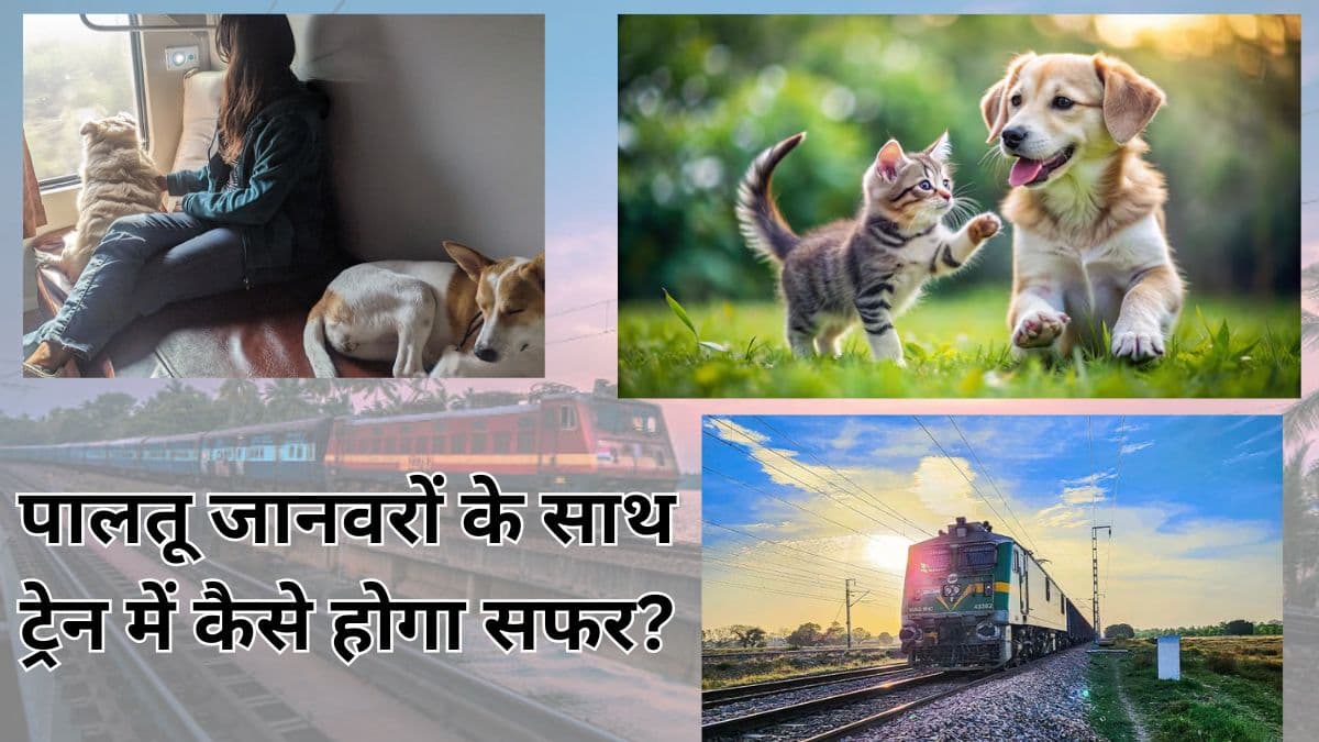 Indian Railway: पालतू जानवरों के साथ ट्रेन में यात्रा के क्या नियम? अलग से बुक करना होता है टिकट?