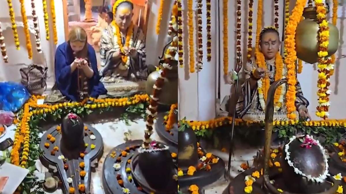 महाकुंभ में आई थाईलैंड की महिला शिवभक्ति में डूबी, बोली-सबसे शक्तिशाली हैं महादेव