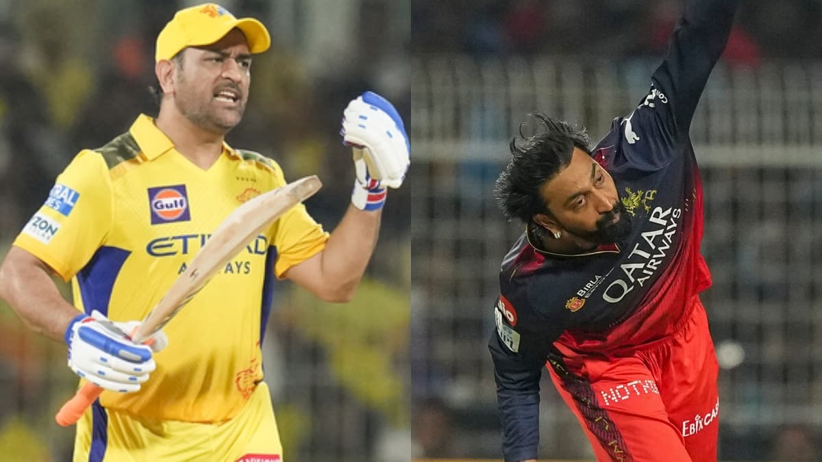 IPL 2025: क्रुणाल पांड्या की एक गेंद ने दिलाया धोनी को गुस्सा! फिर कैप्टन कूल ने कर दिया बुरा हाल