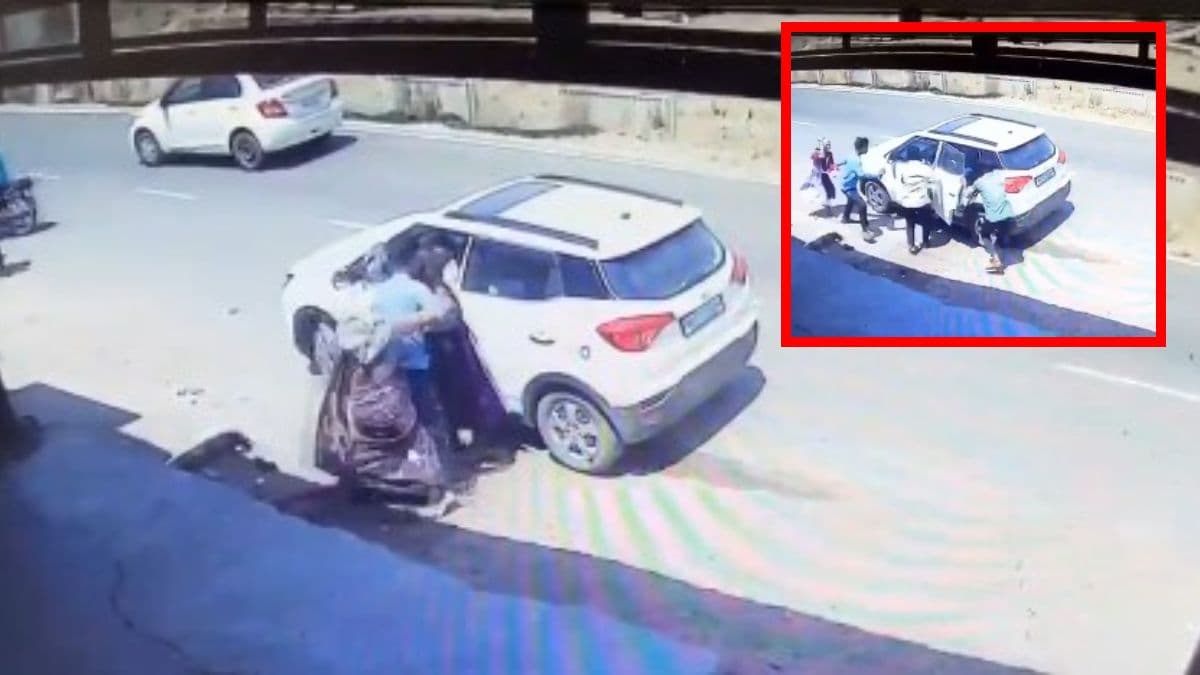 नाराज पत्नी को दोस्तों से कराया किडनैप, नासिक में CCTV में कैद हुई पति की करतूत