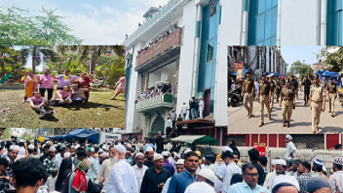 नोएडा में 20 लाख लोगों ने जमकर खेली होली, 3 लाख मुसलमानों ने पढ़ी जुमे की नमाज 