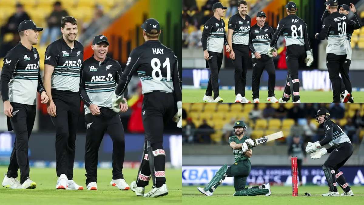 NZ vs PAK: 5 बड़े बदलाव करने के बाद भी इज्जत नहीं बचा पाया पाकिस्तान, 1-4 से गंवाई सीरीज