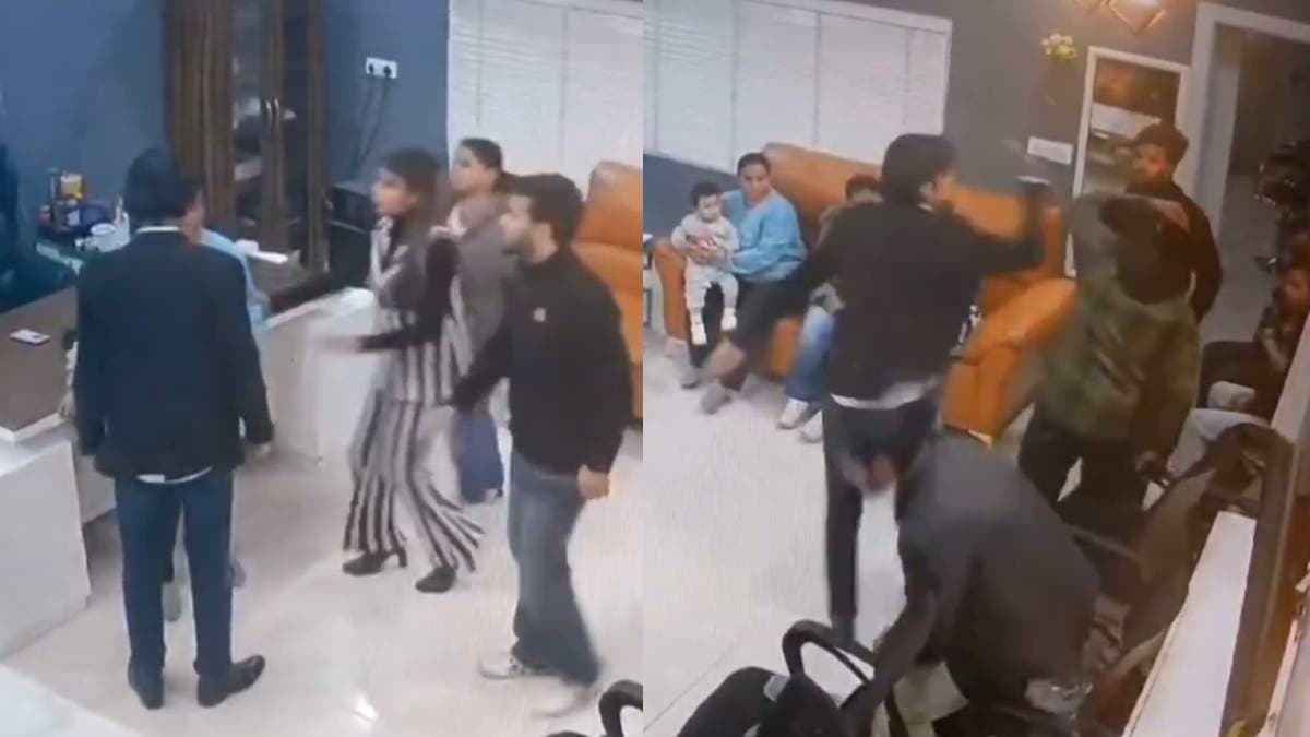 स्वयंभू पादरी बजिंदर सिंह का चौंकाने वाला CCTV वीडियो वायरल, शख्स और महिला के साथ मारपीट