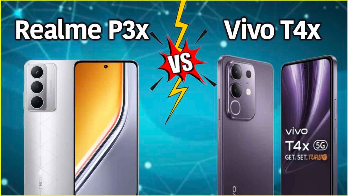 Realme P3x VS Vivo T4x Realme P3x VS Vivo T4x