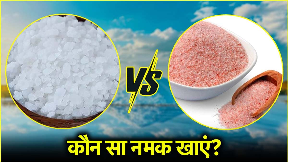 White Salt vs Sendha Namak
