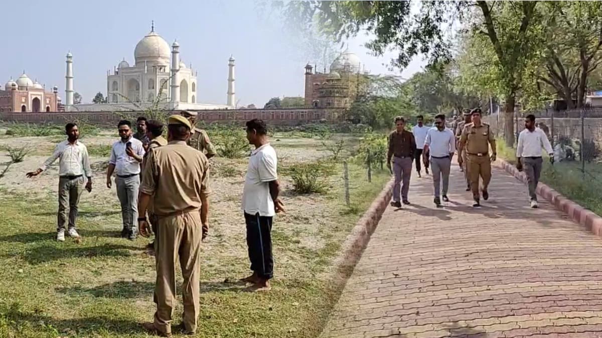 ताजमहल की सुरक्षा में सेंध, यमुना किनारे से हो रही थी गुप्त एंट्री
