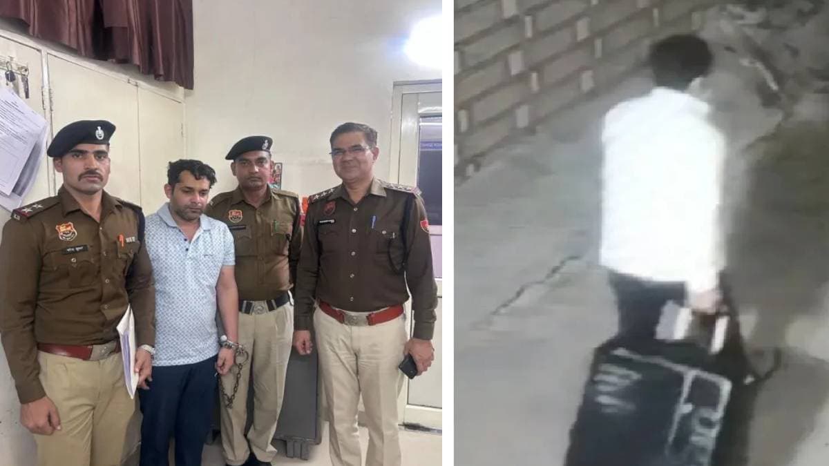 हिमानी का शव बैग में ले जाता सचिन CCTV में कैद, 11 सेकंड के वीडियो ने खोला राज