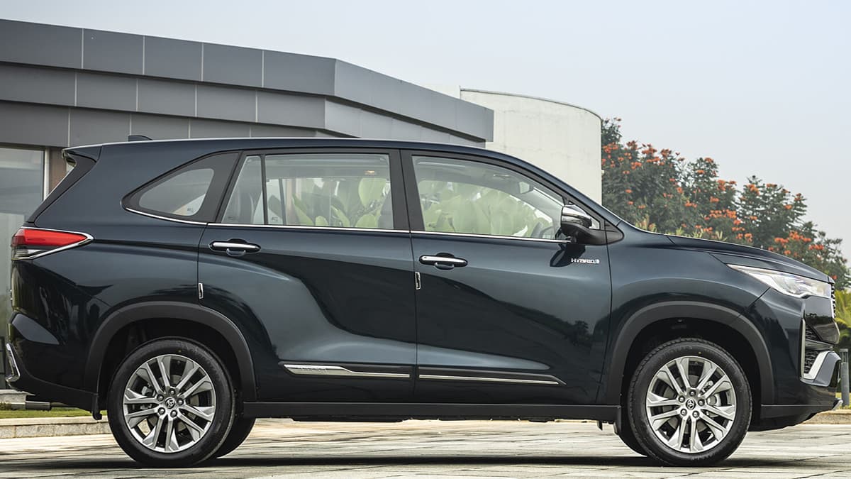 Toyota innova hycross hybrid side