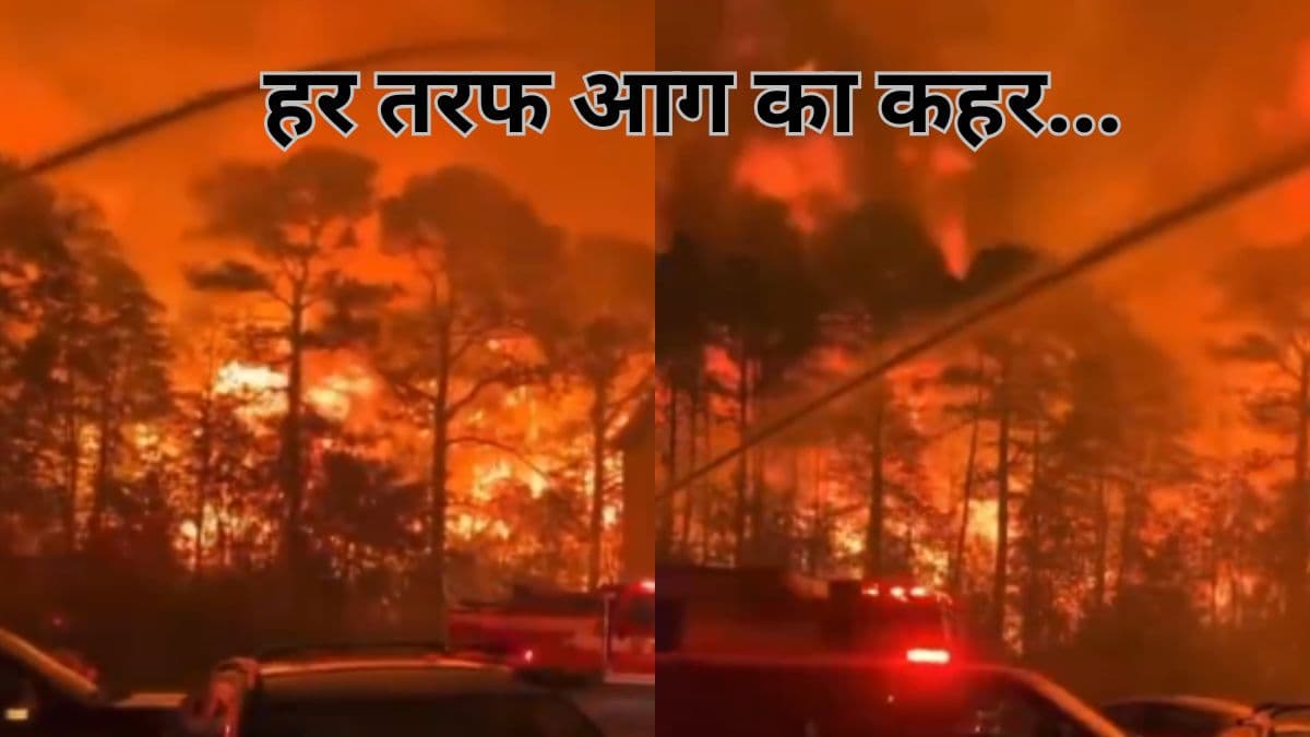 Fire in South Carolina: भयंकर अग्निकांड में 1,200 एकड़ जमीन लपेटे में, कैरोलिना में दहशत