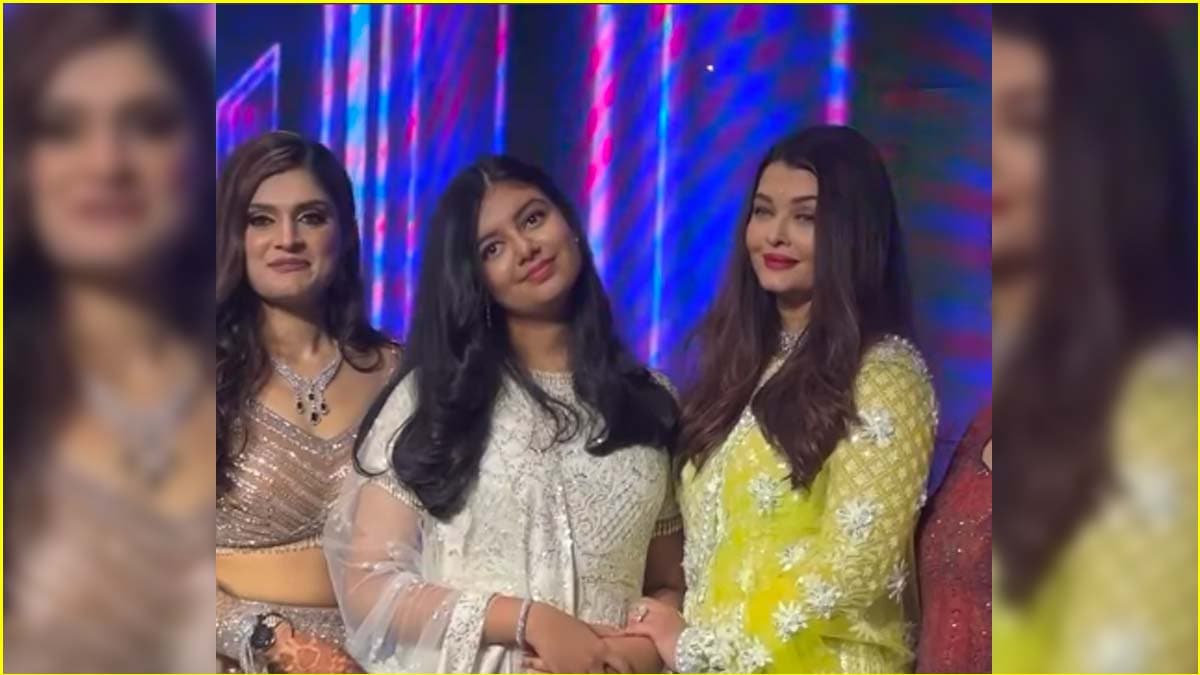 एक्सीडेंट रूमर्स के बाद ऐश्वर्या राय ने अटेंड किया वेडिंग फंक्शन, आराध्या के देसी लुक ने खींचा ध्यान