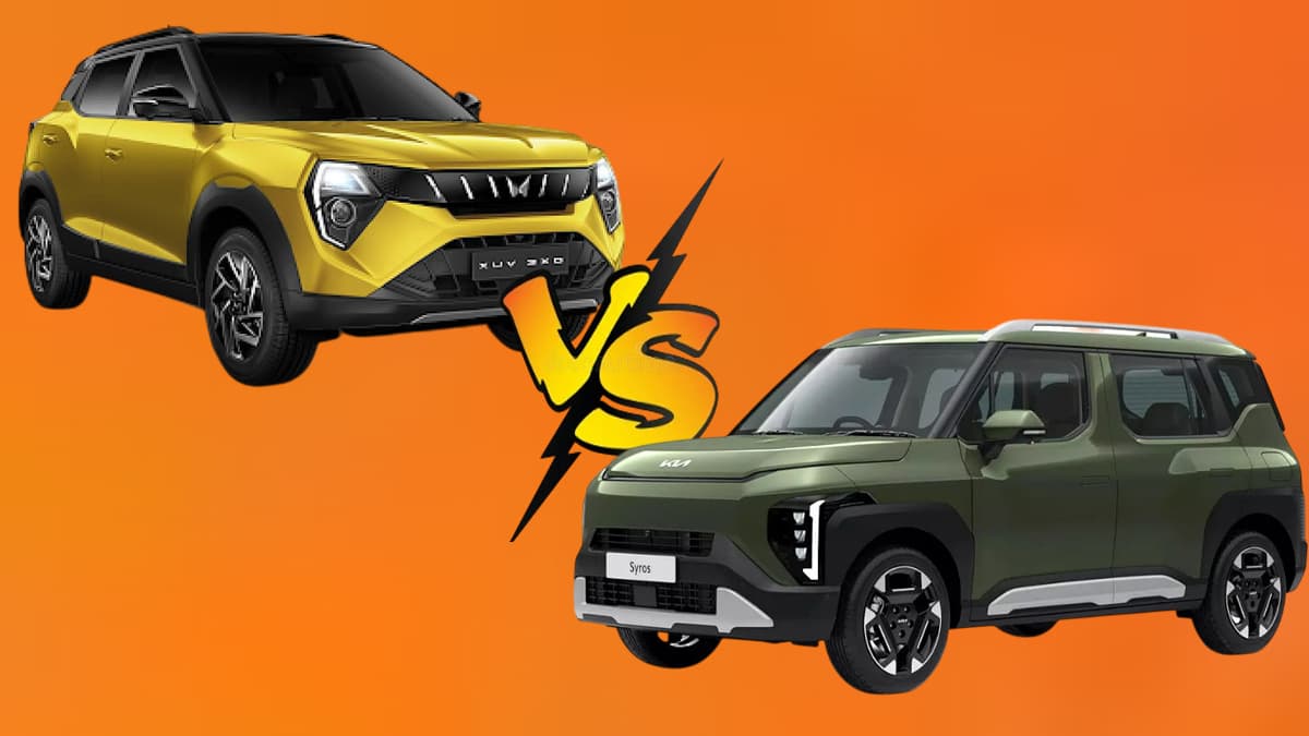 Mahindra XUV 3XO Vs Kia Syros: कौन सी एसयूवी है बेहतर? खरीदने से पहले जानें