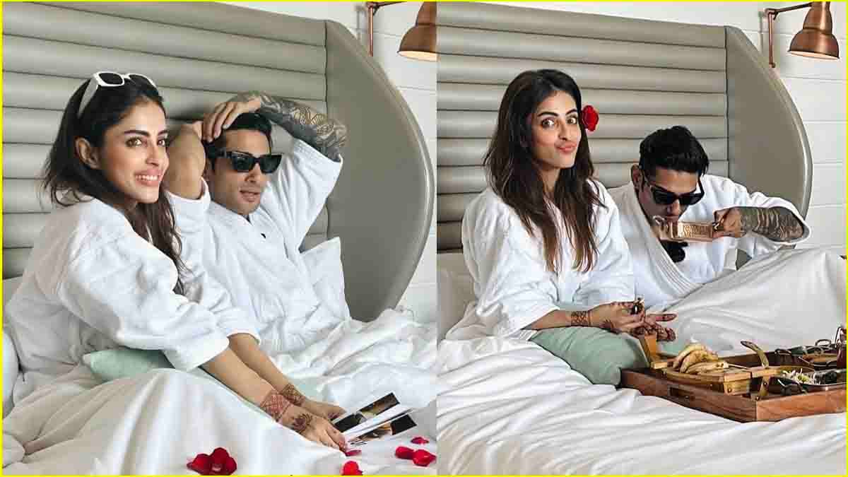 हनीमून पर वायरल हुईं Prateik Babbar की तस्वीरें, Priya Banerjee के साथ दिखे रोमांटिक