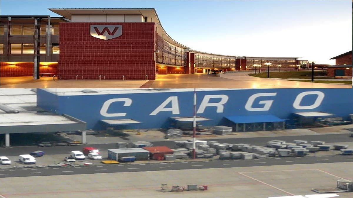sydney university and cargo terminal