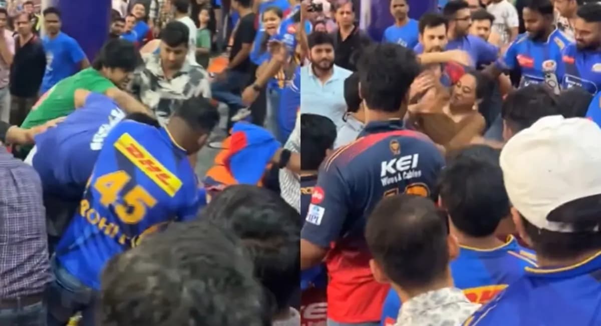 IPL 2025: अरुण जेटली स्टेडियम बना WWE का रिंग, स्टैंड में चले जमकर लात-घूंसे, Video हुआ वायरल