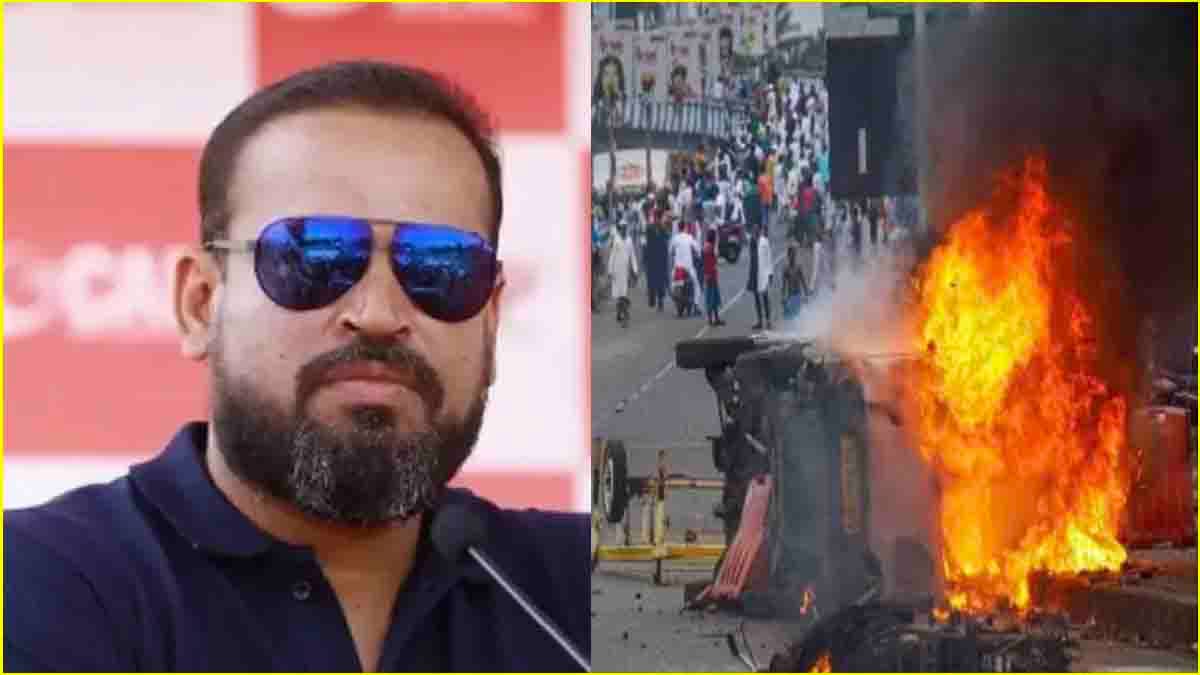 मुर्शिदाबाद जल रहा... पूर्व क्रिकेटर यूसुफ पठान पर BJP का हमला, एक फोटो से कैसे आए निशाने पर?