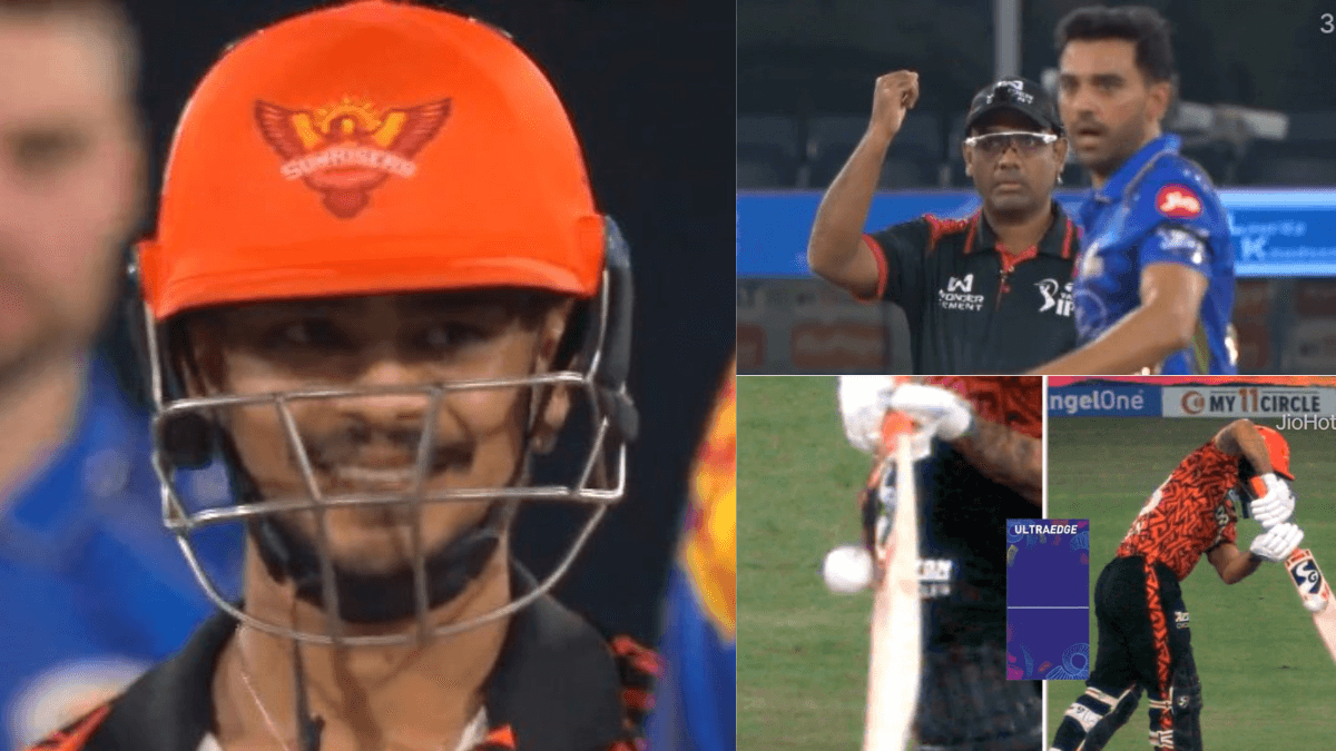SRH vs MI: बिना OUT हुए ही पवेलियन लौट गए ईशान किशन, ईमानदारी के चक्कर में बुरी तरह फंसी हैदराबाद