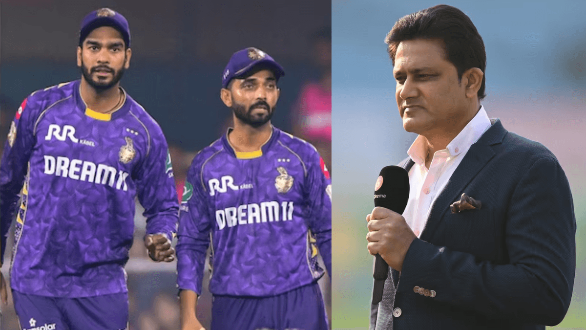 केकेआर के खराब प्रदर्शन पर भड़के अनिल कुंबले, अजिंक्य रहाणे की कप्तानी पर उठाए गंभीर सवाल