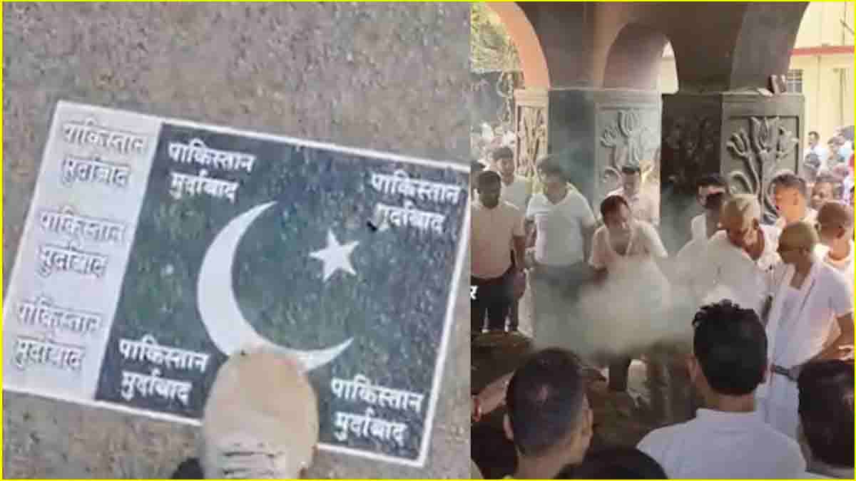 दिनेश मिरानिया के अंतिम संस्कार में पत्नी बेहोश, छत्तीसगढ़ के लोगों ने पाक के झंडे पर थूका