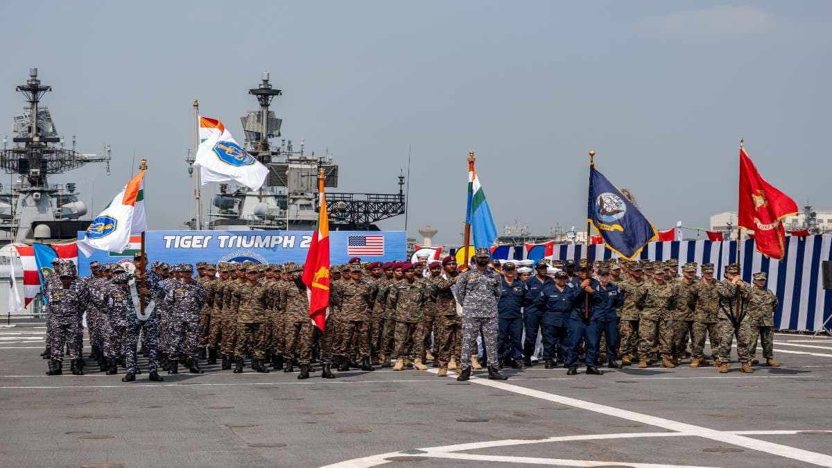 भारत और अमेरिकी सेना का 'टाइगर ट्रायम्फ' शुरू; म्यांमार के भूकंप पर होगा फोकस