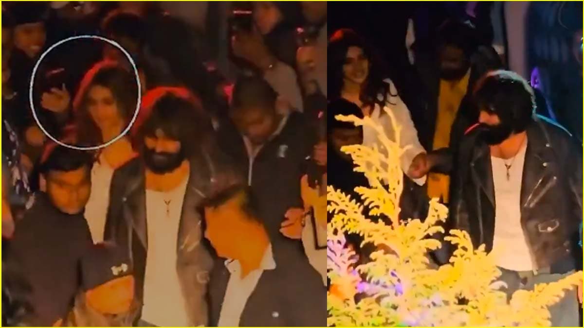 श्रीलीला के साथ भीड़ में बदतमीजी, कार्तिक को भनक भी नहीं, इंटरनेट पर वीडियो वायरल