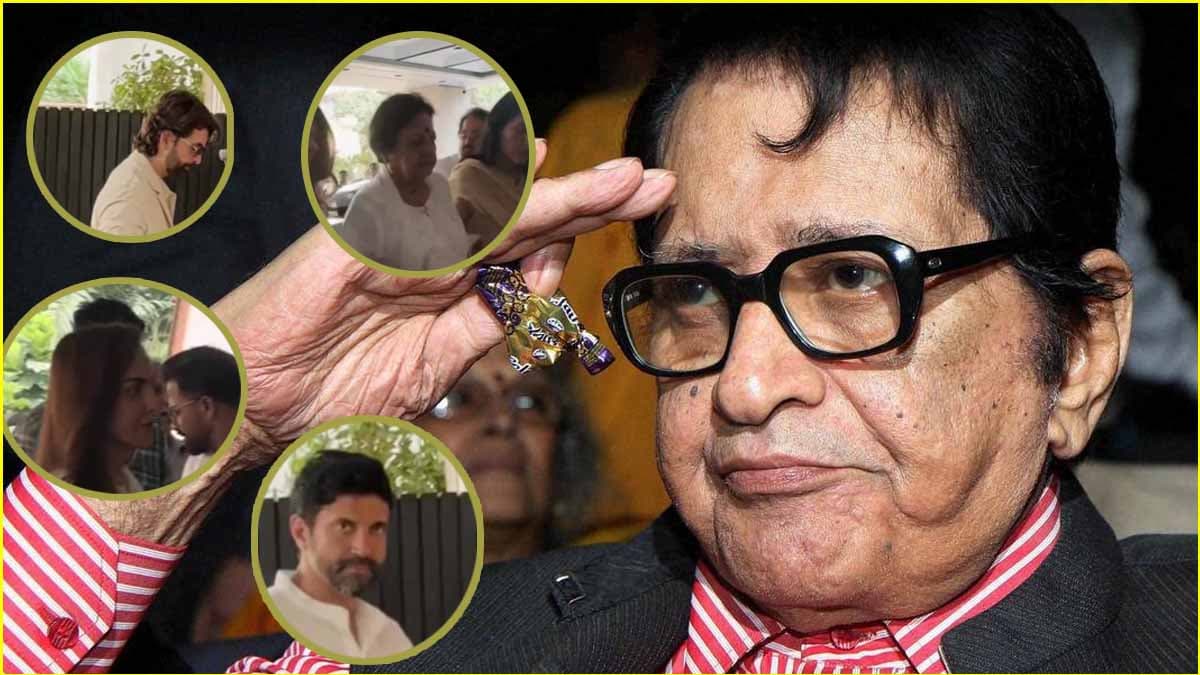 मनोज कुमार की प्रेयर मीट में पहुंचे बॉलीवुड सेलेब्स, सहारा लेकर चलती दिखीं पत्नी शशि गोस्वामी