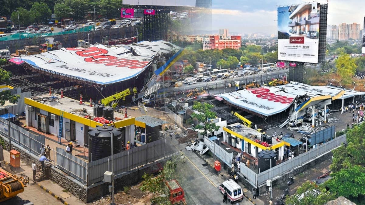 Mumbai Ghatkopar Hoarding Collapse