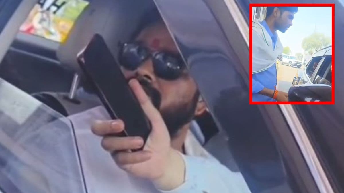 राजस्थान: BJP नेता ने 55 रुपये का टोल देने से किया इनकार, अड़ा रहा टोलकर्मी, मामला VIDEO में कैद