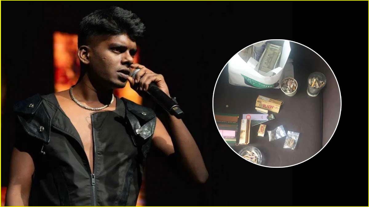 ड्रग्स केस में गिरफ्तारी के तुरंत बाद साउथ रैपर पर हुआ एक और केस, चेन में लटका मिला टाइगर का दांत