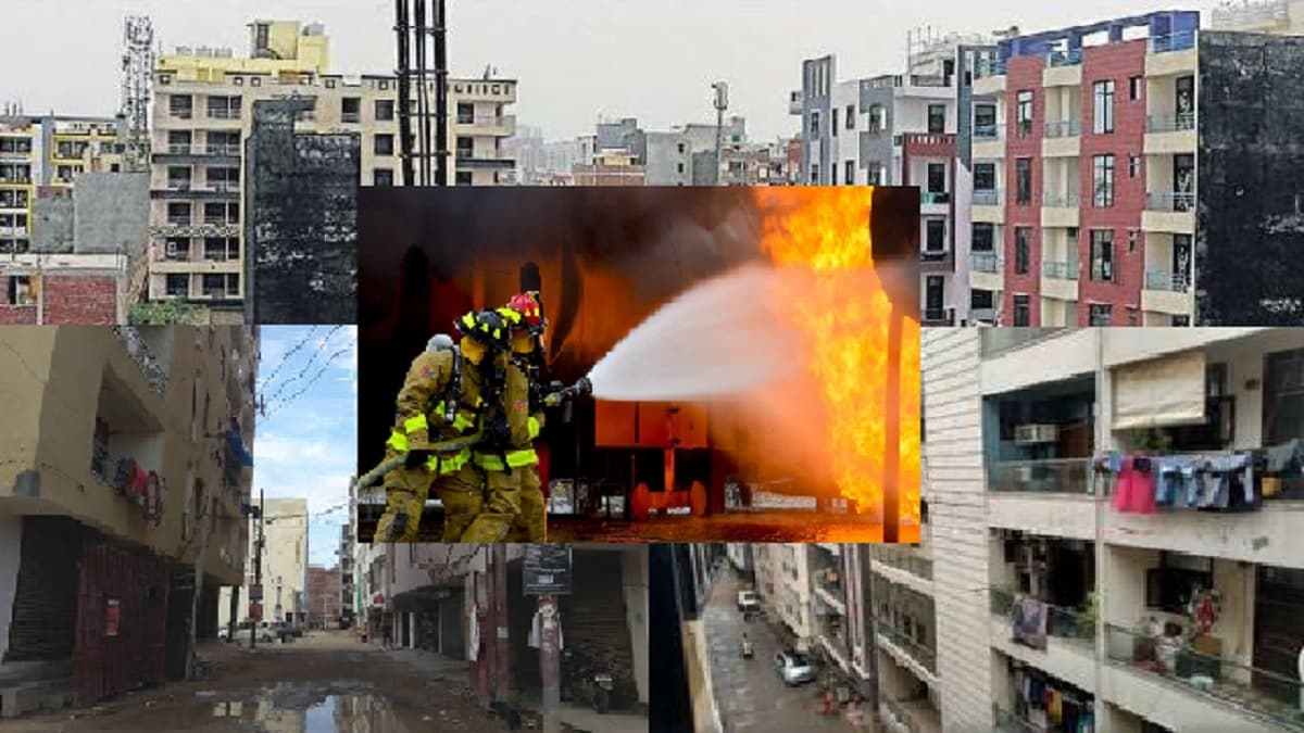 Greater Noida West: शाहबेरी की 400 इमारतों में फायर उपकरण ही नहीं, लगी आग तो होगा बड़ा हादसा