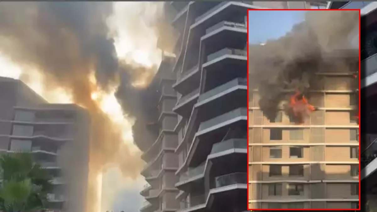 गुजरात: सूरत में मंत्री के घर के पास एनक्लेव बिल्डिंग में आग; अंदर फंसे थे लोग